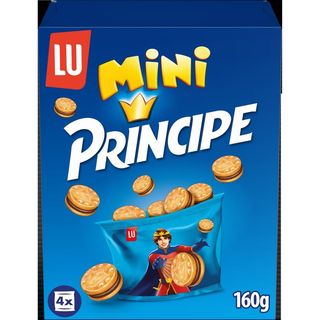 Galletas Rellenas de Crema Chocolate Mini Príncipe 160 Gr.