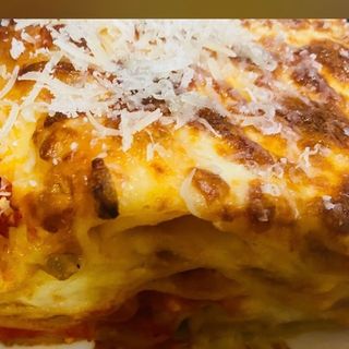 Lasagna de la casa 