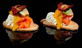 Bruschette sake affumicato 2 pezzi