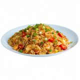 Arroz Quemado Pollo Con Champiñones