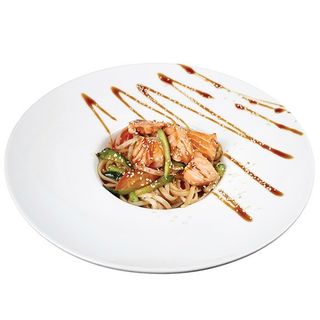 Удон з лососем (250г)