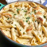 Fettuccine Alfredo with Chicken