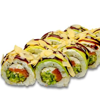 Рол Зелений дракон з лососем (260г)