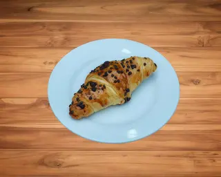 Cruasán de chocolate