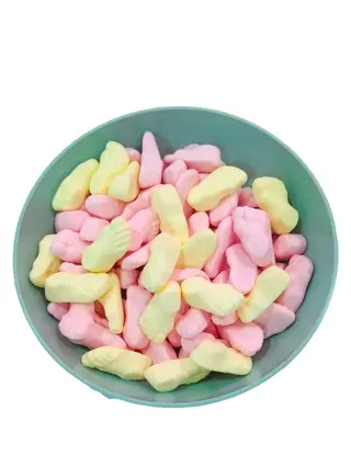Pisotones Haribo