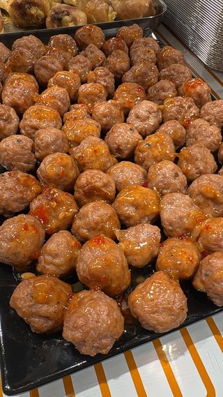 Polpette di vitello con salsa agrodolce