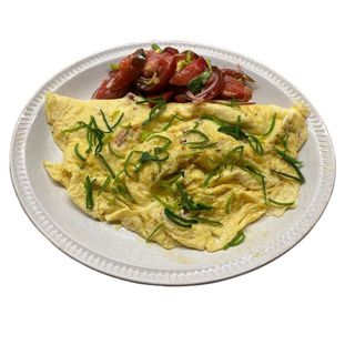 Omelette Jambon Halal