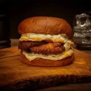 Doble Burger Trufada De Pollo (Condado)