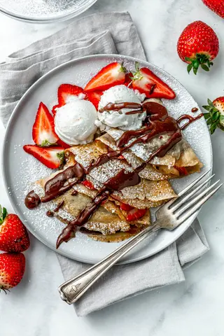 Crêpe nutella