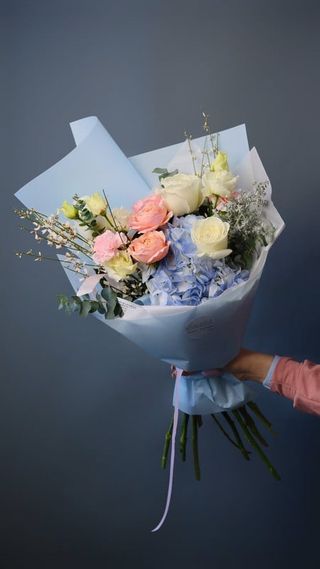 ჰორტენზია ვარდი ეუსტომა 