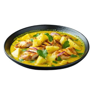 Pechuga de pollo al curry
