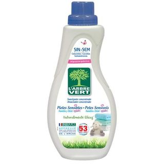 Amaciador Roupa Peles Sensíveis L Arbre Vert 800 Ml
