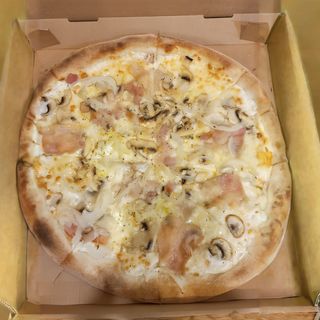 Pizza Bianca Carbonara (33 Cm.)