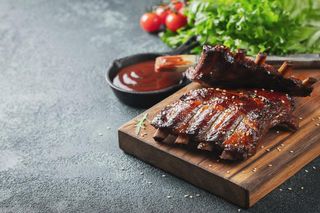 Costillas Caramelizadas Con Miel