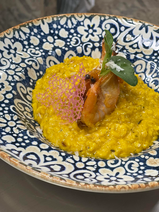 Ризото с пиле и скариди (300г)