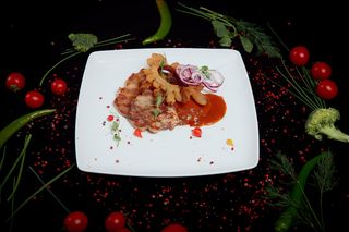 Ceafă porc în stil țigănesc