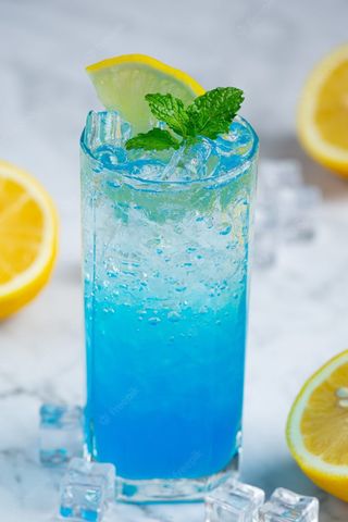 Blue Hawaiian Mojito