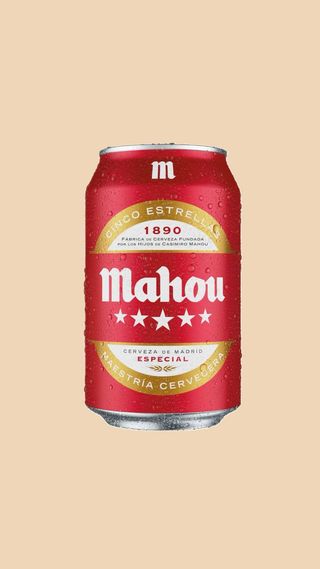 Cerveza Mahou 5 Estrellas