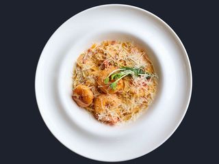 Паста Том Ям із креветками (300г)