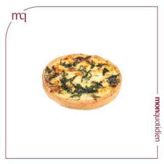 Quiche saumon épinards