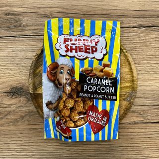  Popcorn w Karmelu Orzechowym 100g FUNNY SHEEP