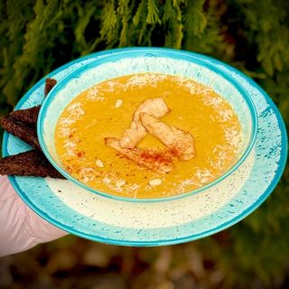 Суп з сочевиці та курки