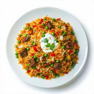 Agnello biryani