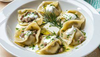 Pielmienie wołowo - wieprzowe