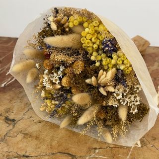 Ramo Flor Preservada (amarillo)