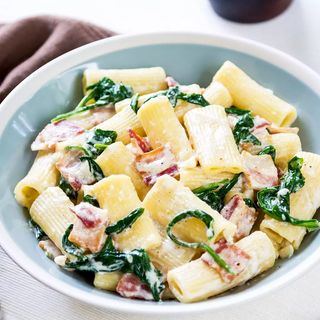 Les Pâtes Aux Épinards