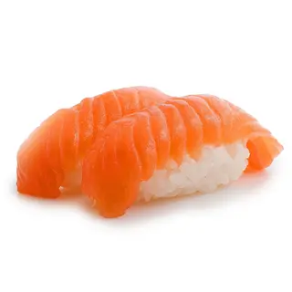 17. Nigiri de salmón (2 pzs.)