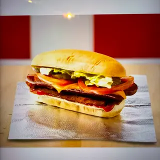 Bacon cheese Dog