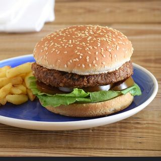 Hamburguesa vegana sola