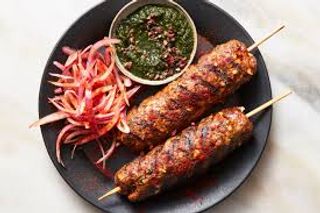 Lamb seekh kabab