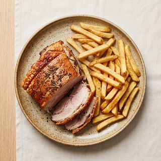 Mixed Pork and Chips (1/4 Pork + 1 Chips)