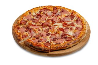 Pizza clasica Quattro Carne-450g