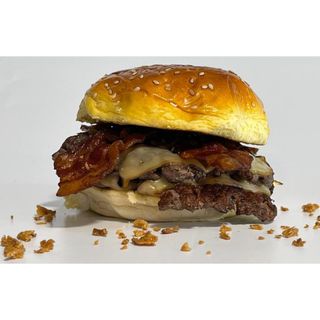 Crispy Barbacoa Burger