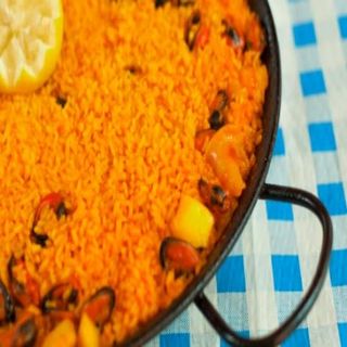 Arroz a banda (ración)