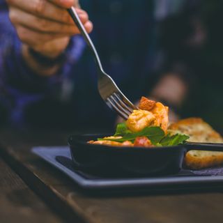 Duszone krewetki (5szt.)