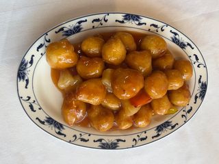 57. Pollo in salsa agrodolce