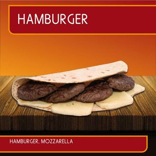 Hamburger 150g, pancetta e scamorza