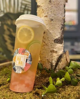 Bubble tea matcha (large)