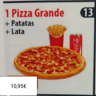 Menú 13