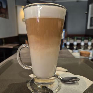 Kawa Latte Macchiato podwójne espresso
