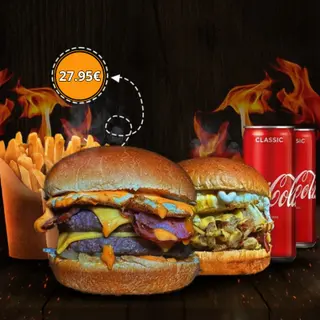 COMBO 2 BURGERS