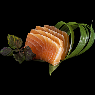 Sashimi salmon