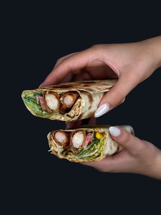 Шаурма Азійська (з креветками)