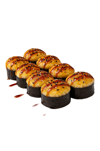 Rolka zapiekana z łososiem