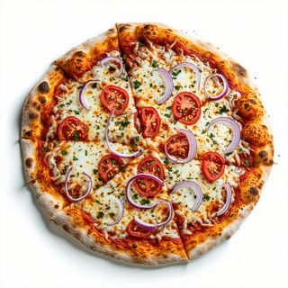 Mini Pizza De Cebolla