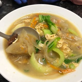Sopa De Empanadillas De Fécula De La Casa